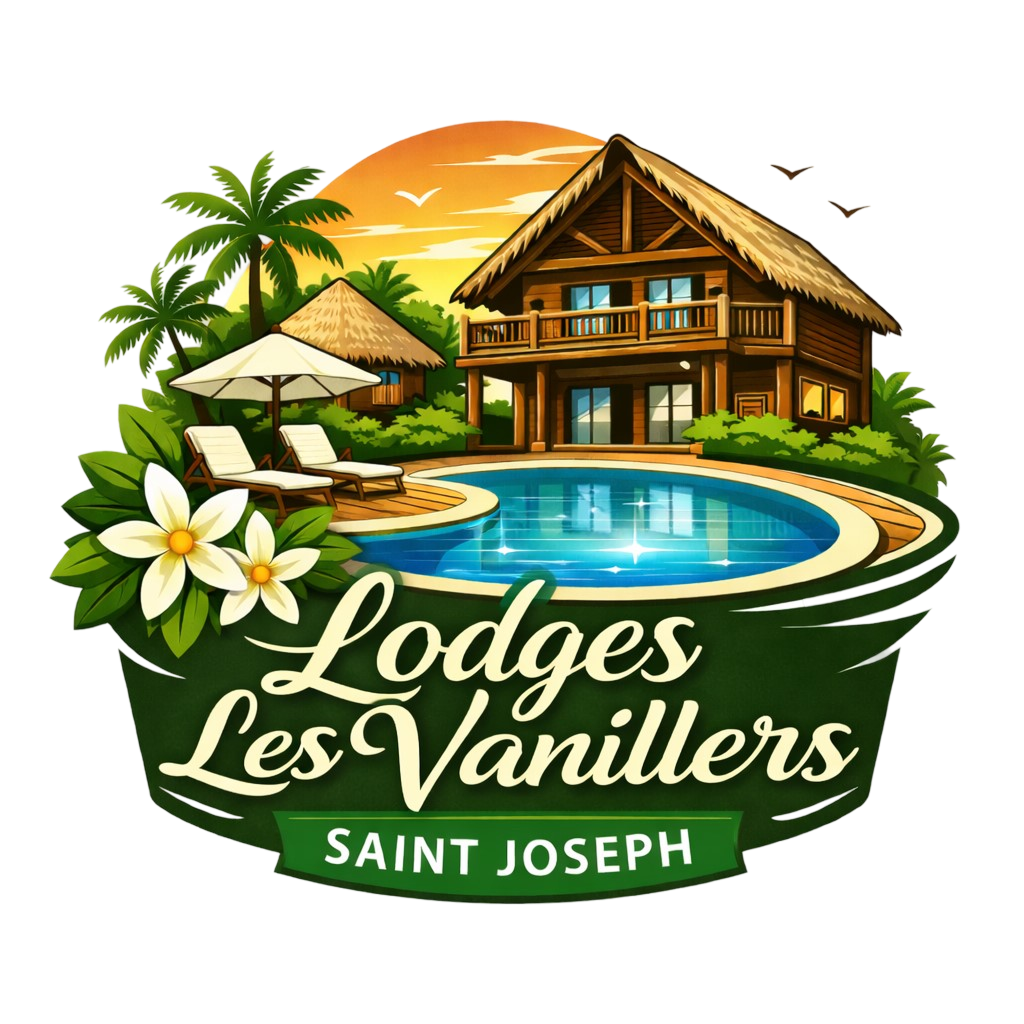 logo des lodges les vanillers à la réunion